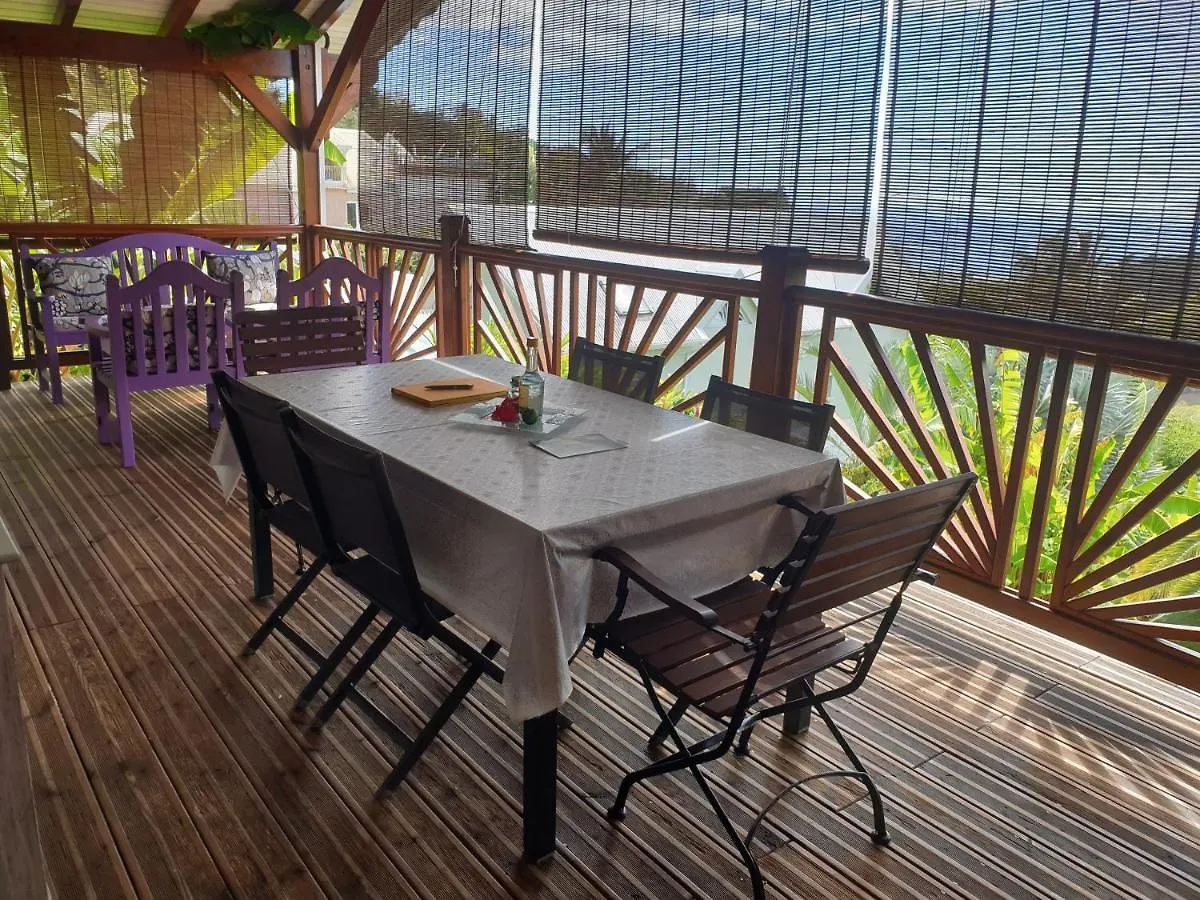 펜션 Gite 4 Etoiles, La Vieille Sucrerie St Claude Guadeloupe, Jacuzzi Spa Privatif, Vue Exceptionnelle Sur La Mer Des Caraibes 바스테르 과달루프