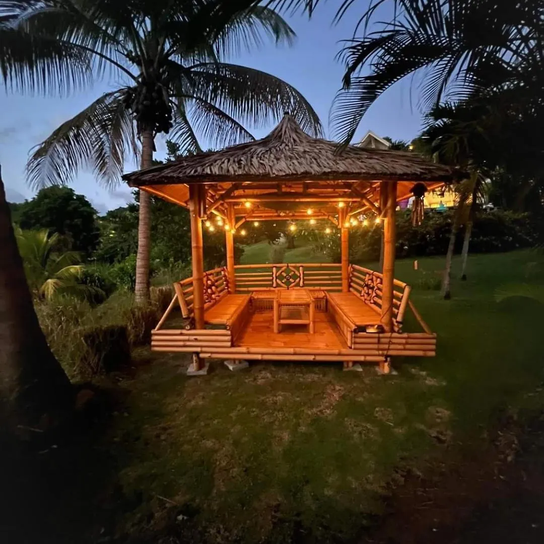 Gite 4 Etoiles, La Vieille Sucrerie St Claude Guadeloupe, Jacuzzi Spa Privatif, Vue Exceptionnelle Sur La Mer Des Caraibes 바스테르 펜션