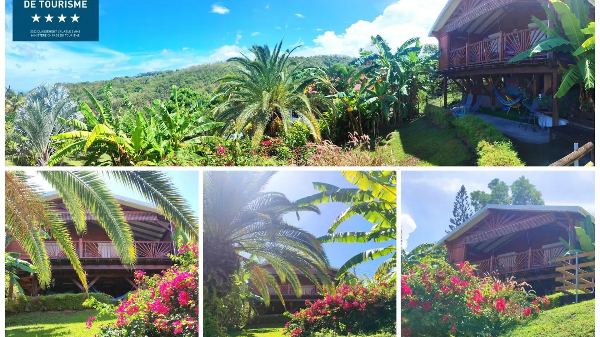 Gite 4 Etoiles, La Vieille Sucrerie St Claude Guadeloupe, Jacuzzi Spa Privatif, Vue Exceptionnelle Sur La Mer Des Caraibes 바스테르