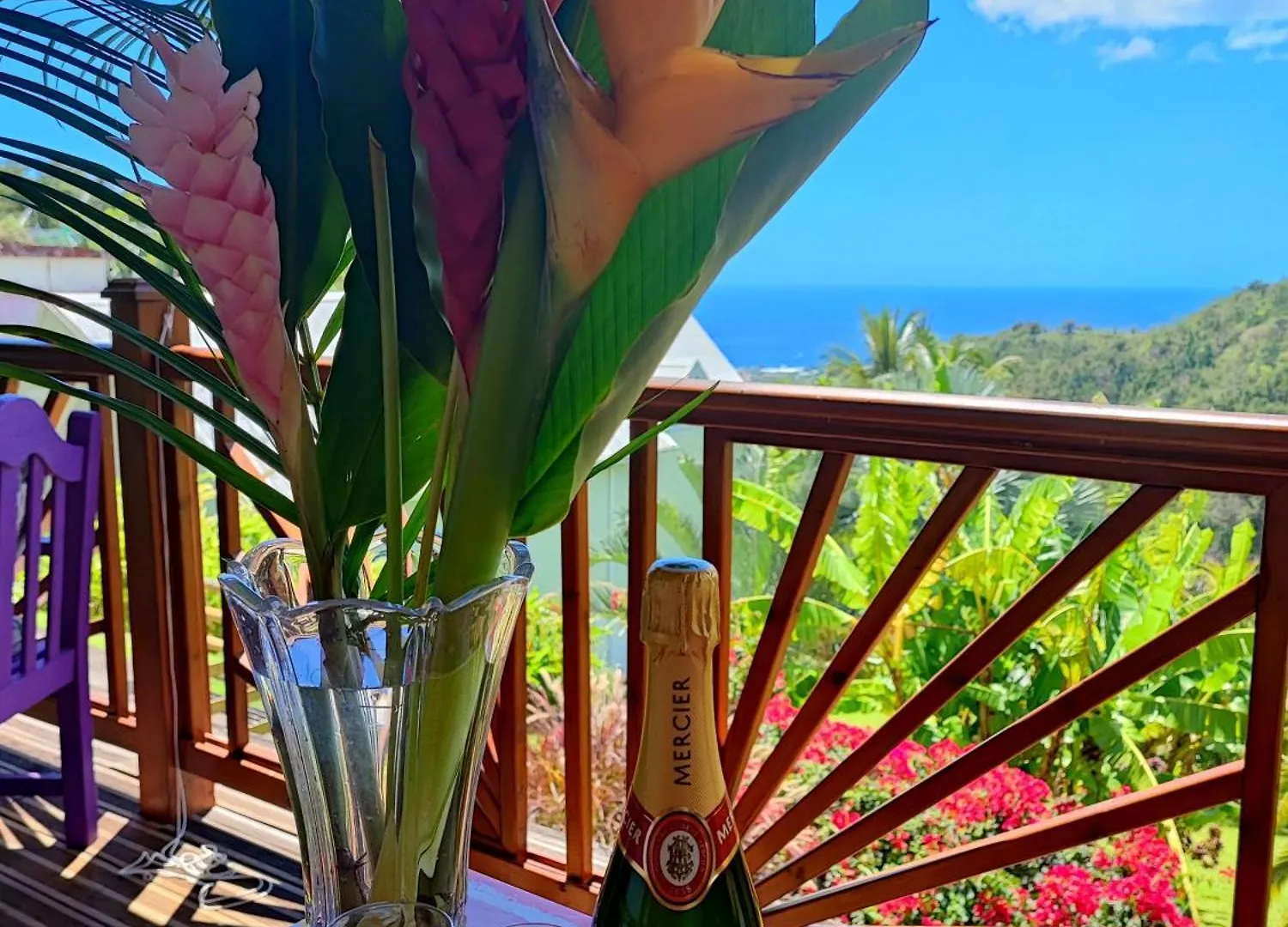 Gite 4 Etoiles, La Vieille Sucrerie St Claude Guadeloupe, Jacuzzi Spa Privatif, Vue Exceptionnelle Sur La Mer Des Caraibes 바스테르 0*,